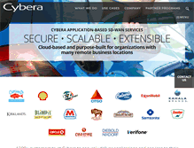 Tablet Screenshot of cybera.com